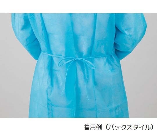 アイソレーションガウン（少量・箱入り）　ブルー　10枚入　IG-B 1箱(10枚入)