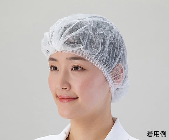 Disposable caps (foldable type) White 100 pieces FC-W 1 box (100 pieces)