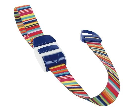 カラフル駆血帯　ストライプ　ブルー　500122 1個
