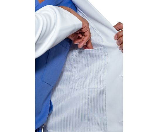 THE WHITE COAT Men's White Coat (Professional Series) M Size 5103-38 1 piece