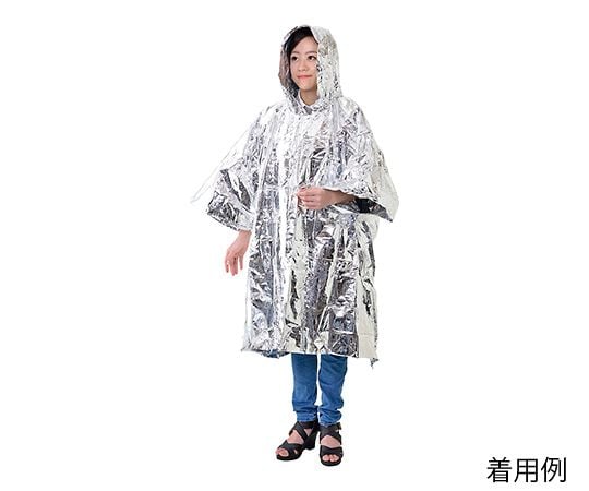 4층! 조용한 방한·방풍 알루미늄 판초 50890 1개