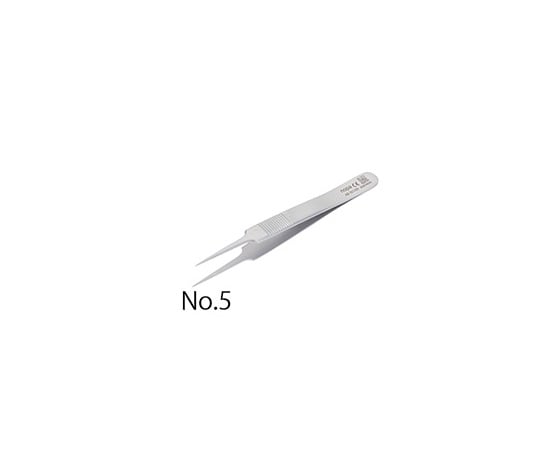Micro tweezers No.5 110mm AB 501/05 1pc