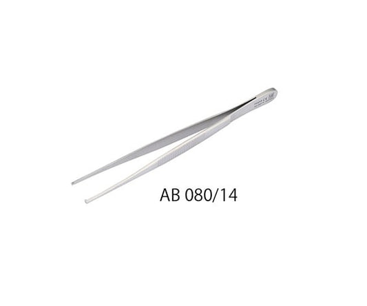 外科ピンセット　有鉤・直（細）　145mm　AB 080/14 1本