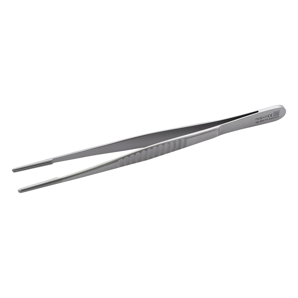 Atrauma Tweezers Straight Tip Width 2.8mm Total Length 160mm AB 864/16 1pc