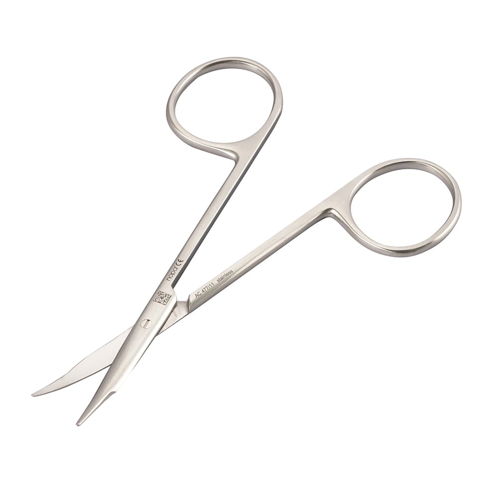 Stevens Scissors Curved (blunt) 115mm AC 477/11 1pc