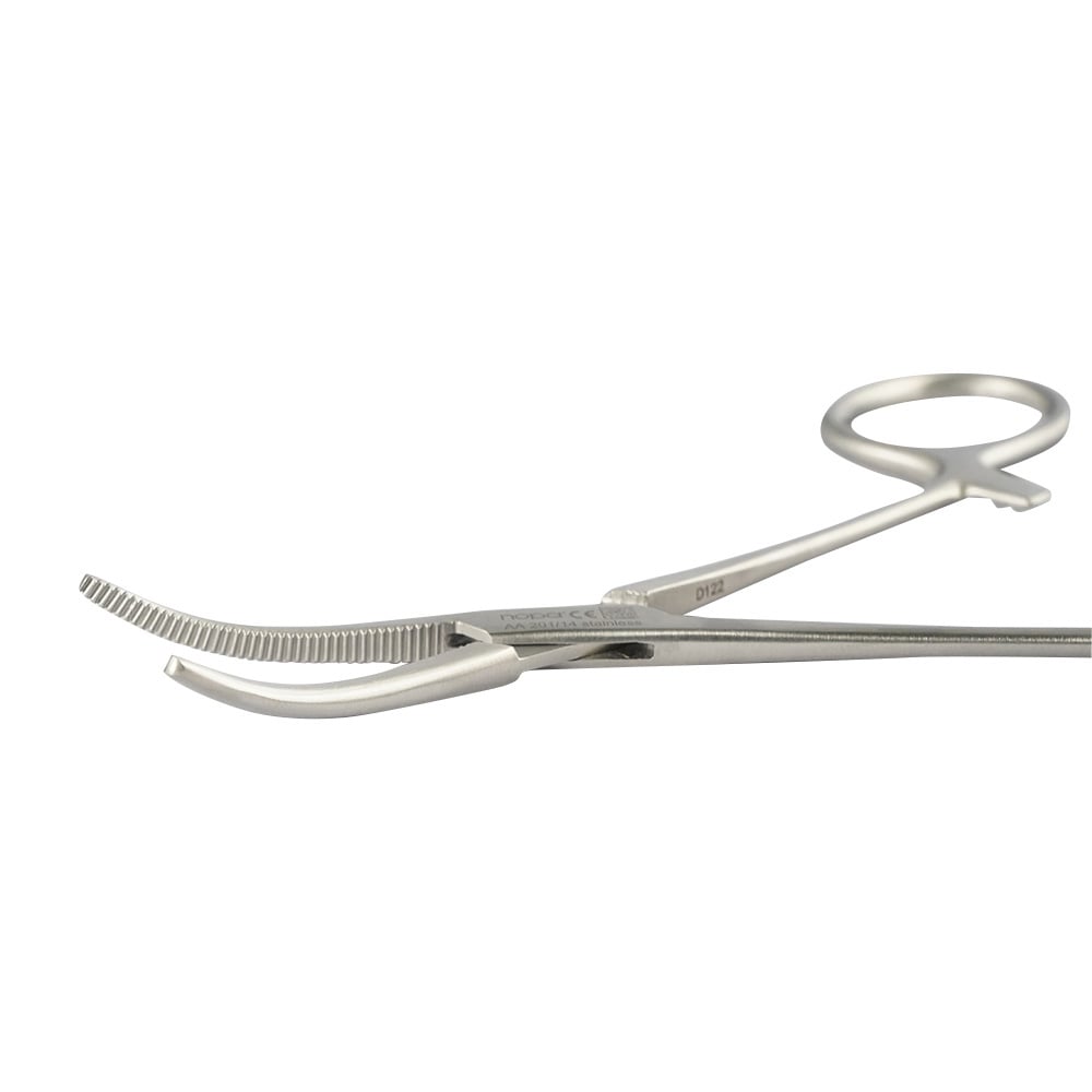 ローチェスター・ペアン鉗子　無鉤　曲　140mm　AA 201/14 1本