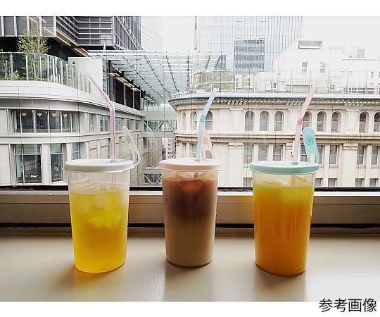 캡 부착 스트로 컵(메모리 첨부) 아이스 KK-375 1개