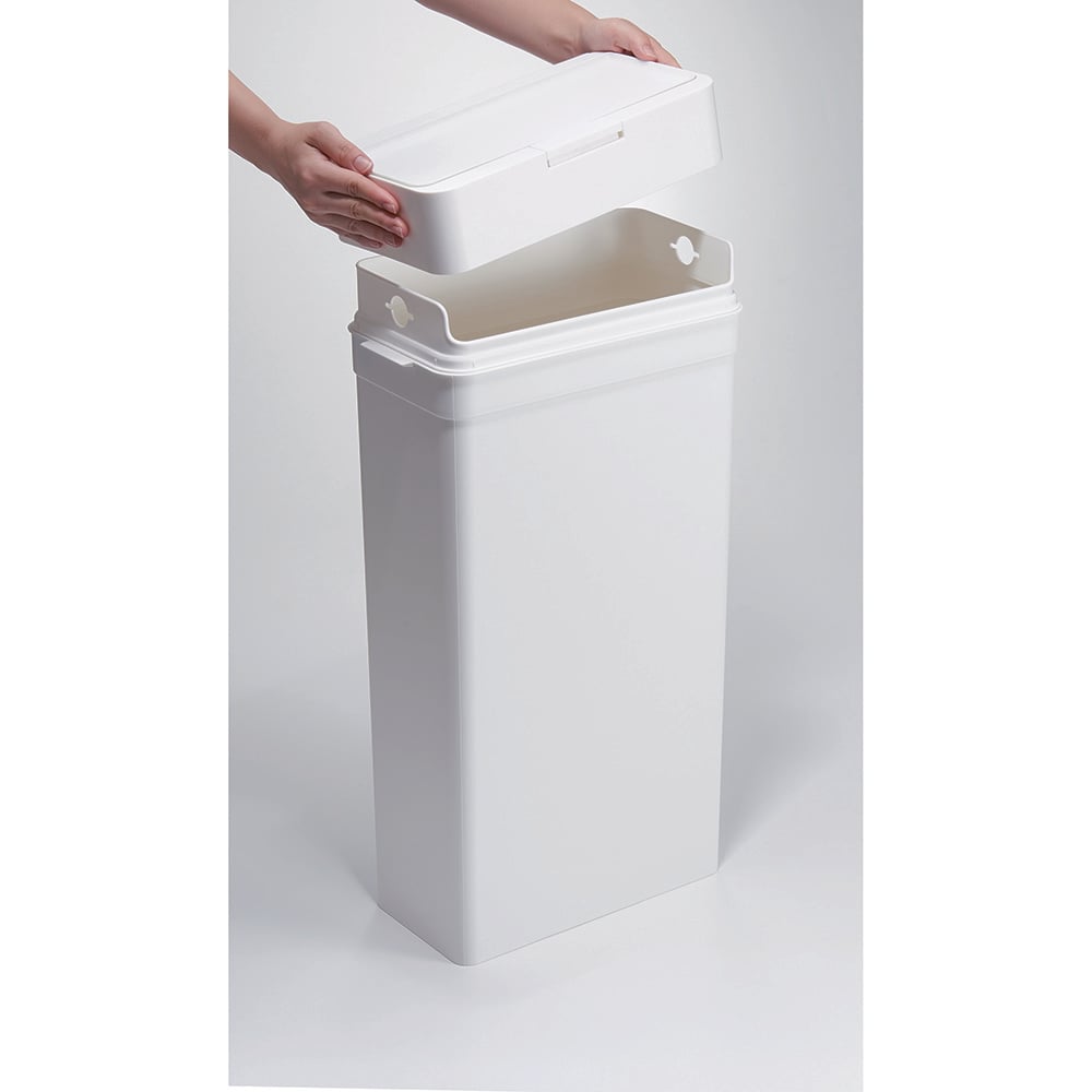 밀폐 더스트 박스 25L 화이트 LBD-02_WH 1개