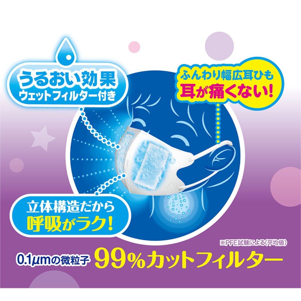 쾌적 가드 목 젖은 젖은 마스크 무향 타입 레귤러 3 세트 입 58173-0 1봉(3 세트 입)