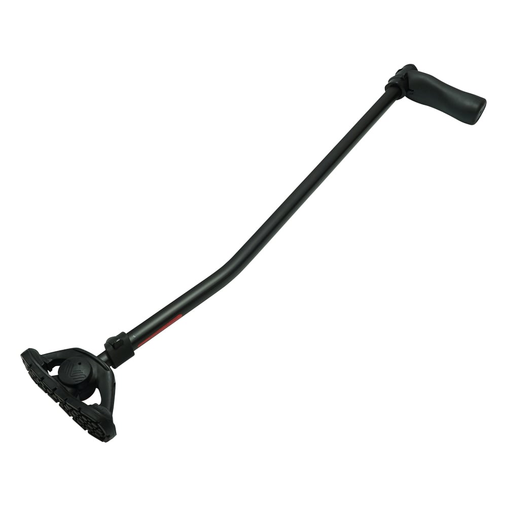 歩きやすいステッキ（ビッグフットタイプ）　BigFootCane　Black 1本