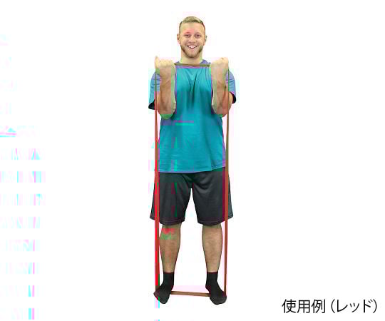 ループバンド（ラテックス製）　1524mm　レッド　10-5292 1個