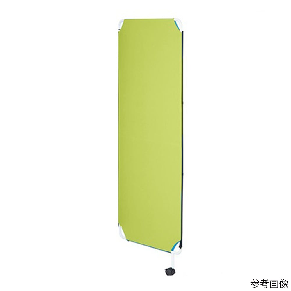 連結パーテーション　基本体G　3連　2100×400×1800mm　グリーン 1台