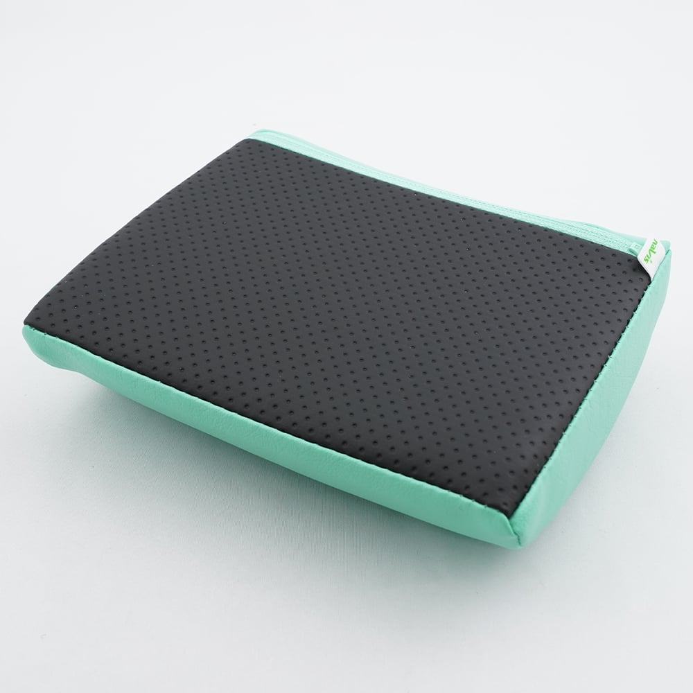 採血かまぼこマクラ　45mm・滑り止め付き　ライトグリーン　LGS45-S 1個