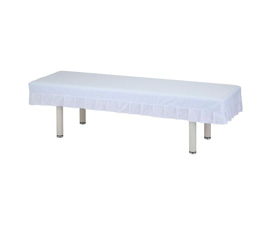 Examination table cover with frills, 100% cotton, for 600 x 1800 mm, TF-608, 1 piece