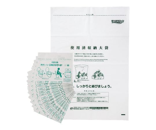 사니타 클린 박스(휴대용 화장실 10장입) 내츄럴 그레이 BS-229 1 세트