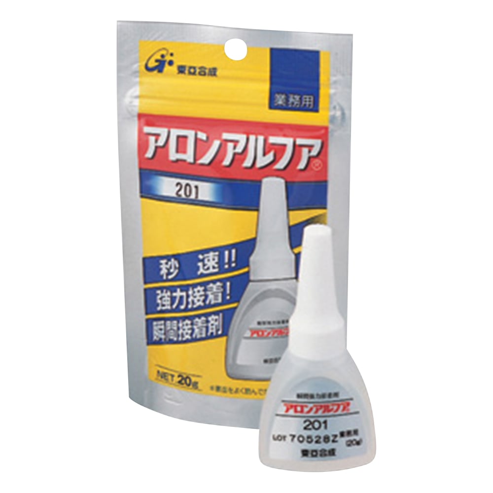 아론 알파(R) 금속·고무·플라스틱용 (20g×1) #201 1개