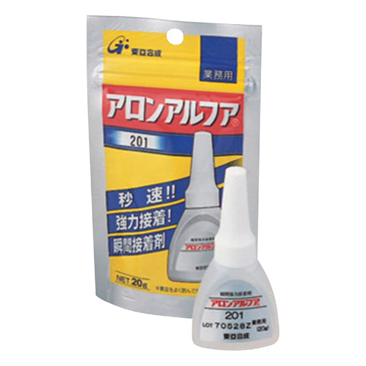 Aron Alpha (R) for metal, rubber and plastic (20g x 1) #201 1 bottle