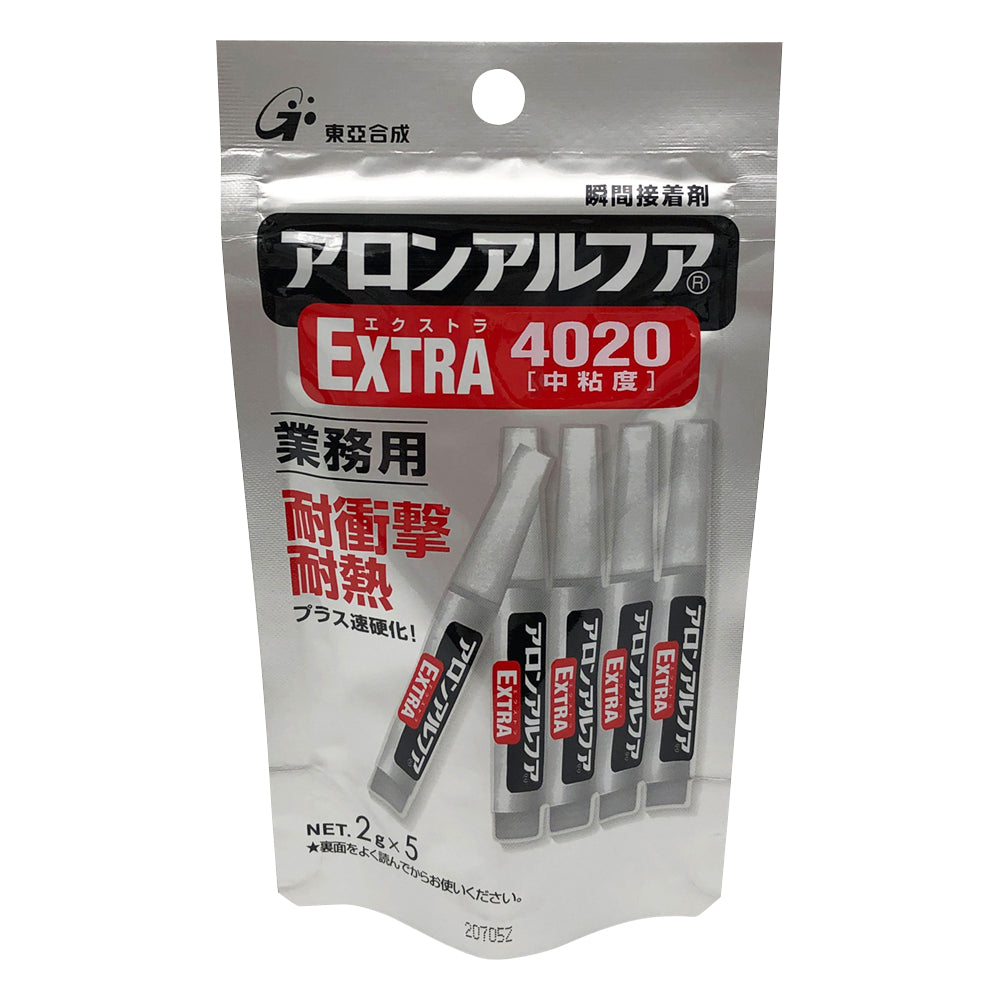 アロンアルファ（R）1袋（5本入）　AA-EXTRA-10g-4020 1袋(5本入)