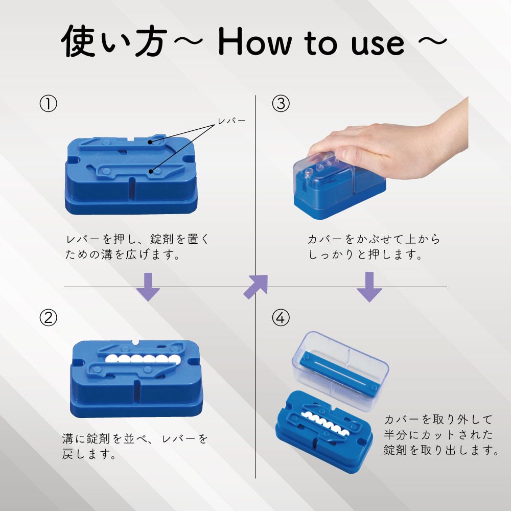 マルチ錠剤カッター　MPS-2 1個