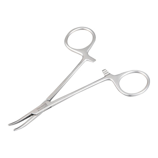 Mosquito Hemostatic Forceps, Curved, Hookless, AA151/12, 1 pc