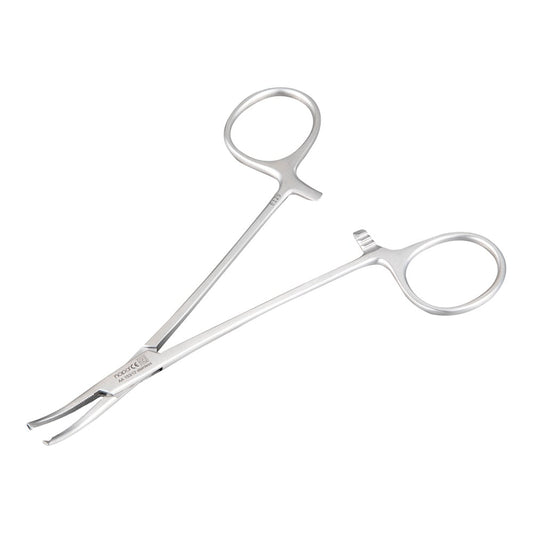 Mosquito Hemostatic Forceps, curved, hooked, AA153/12, 1 piece