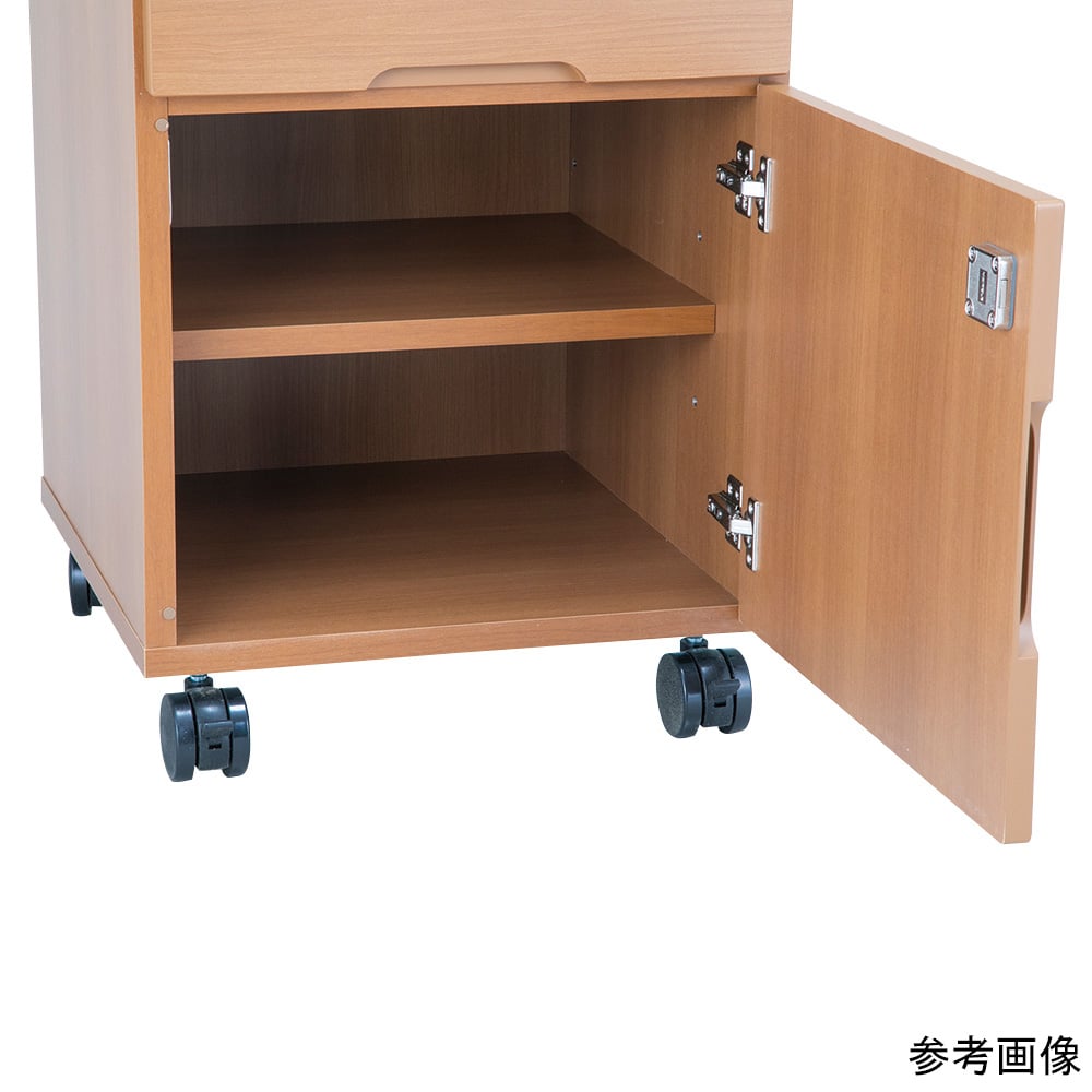 木製床頭台 ライトブラウン　BS-BR 1個