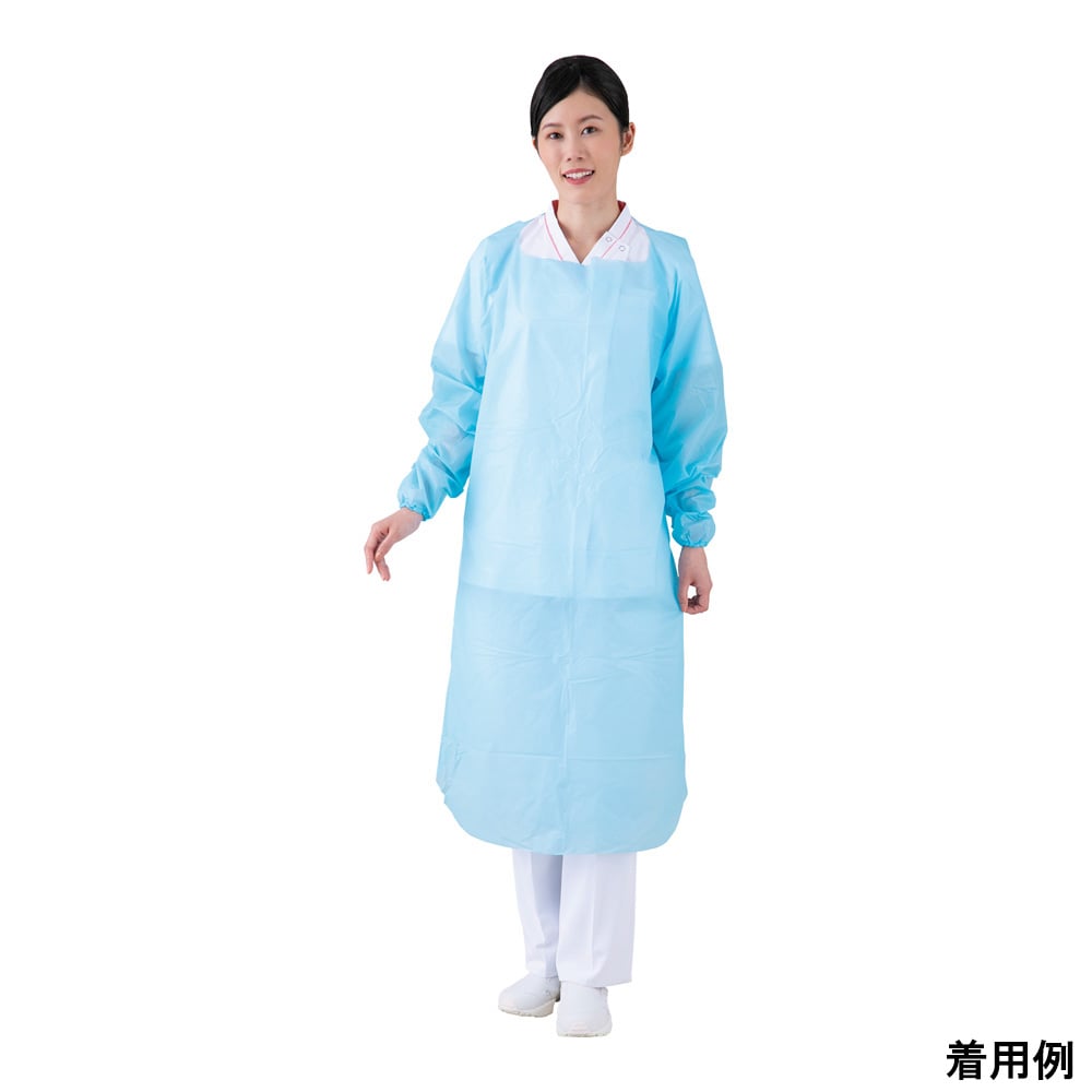 플라스틱 가운 블루 20장입 APS 1상자(20장입)