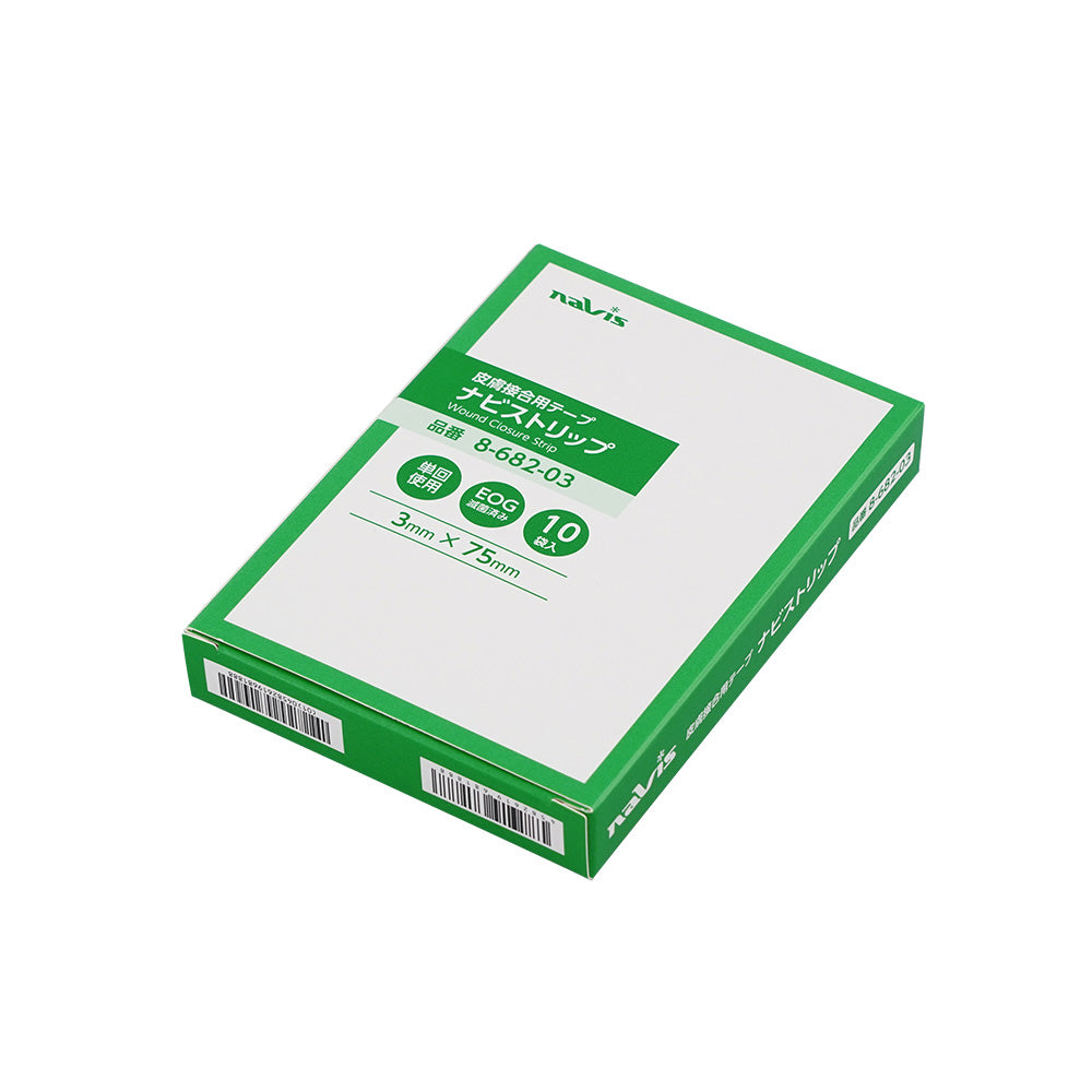 ナビストリップ（皮膚接合用テープ）3×75mm 5本×10袋入　SC375 1箱(5本×10袋入)