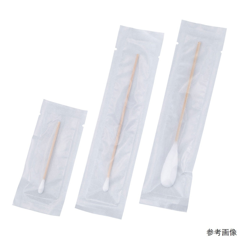 Sterile cotton swabs Φ5.0×75mm 300 pieces SS575 1 box (1 piece x 300 bags)