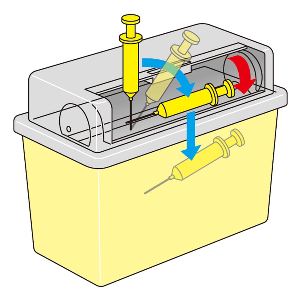 針捨てBOX（ナビス はりぽっとん）　NR-4 1個