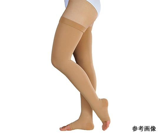 Ansilk® 3 Stockings (toeless) Light Brown S 18644 1 pair/box