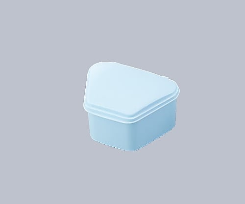 Denture case blue 04221 1 piece