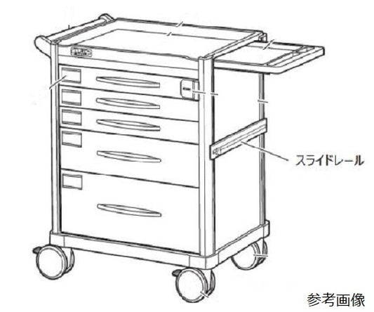 Cart Option (LUXE) Additional Slide Rails 1 Set