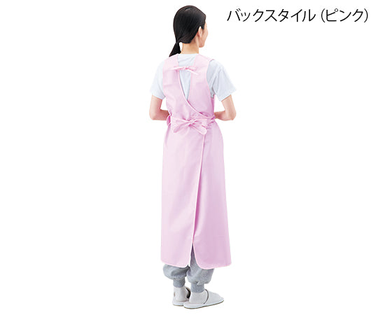 入浴介護用エプロン （ひもタイプ） グリーン／LL　403306 LL 1枚
