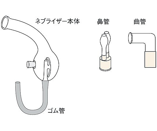 日商式吸入用コンプレッサー　ネブライザー本体 1個