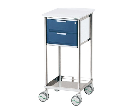 Navismate Tray Wagon 2-Tier Box Blue 1 pc