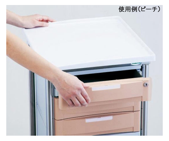 네비스메이트 트레이 왜건 보조 천판 첨부 3단 BOX 피치 1개