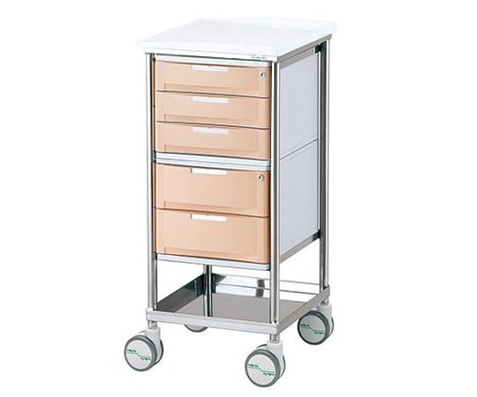 Navismate Tray Wagon 5-Tier Box Peach 1pc