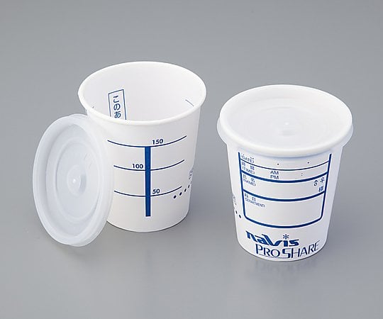 Proshare urine collection cup for testing [CUP-205] with special lid, 100 pieces, 1 box (100 pieces)