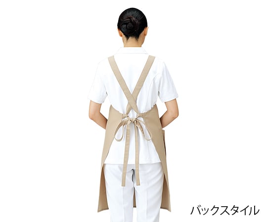 エプロン （男女兼用） ベージュ JU-6359t　516722-099 1枚