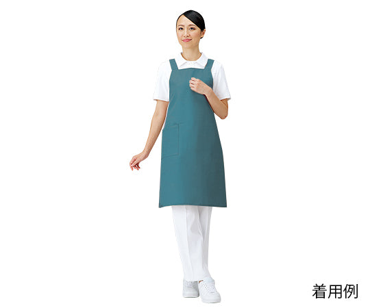 エプロン （男女兼用） グリーン JU-6356t　516717-099 1枚