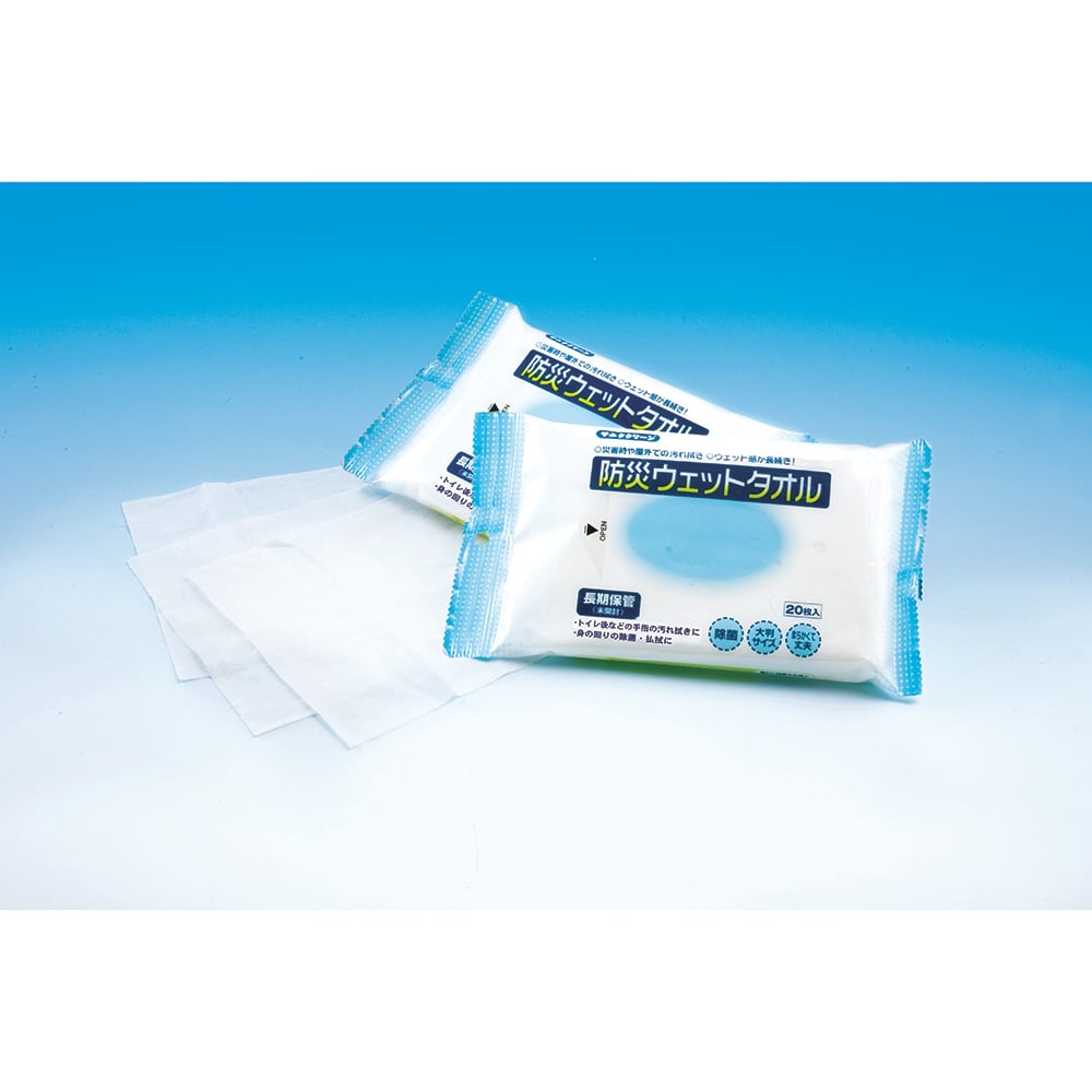 방재 웨트 타월[장기 보관] 20장입 BW-325 1봉(20장입)