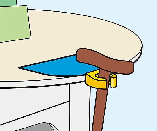 Cane holder (fixed L-shaped type) Mint 1 piece