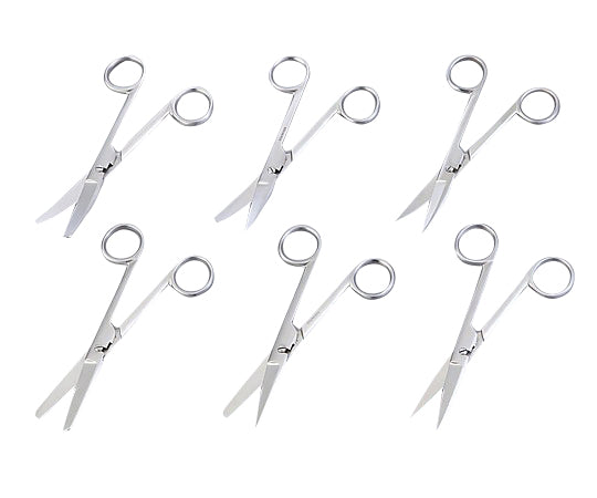 外科剪刀（ハズシ・エコノミータイプ）　片尖　直　E221-287 1本