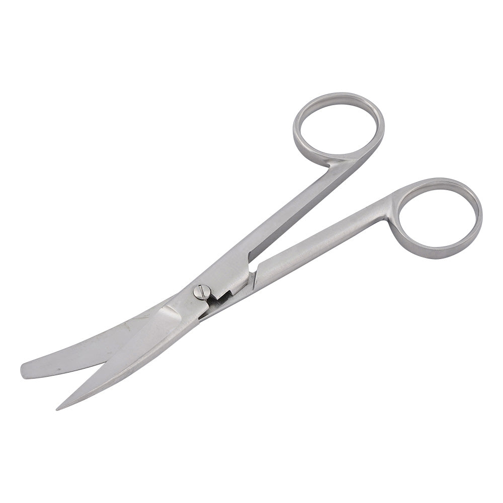 外科剪刀（ハズシ・エコノミータイプ）　片尖　曲　E221-306 1本