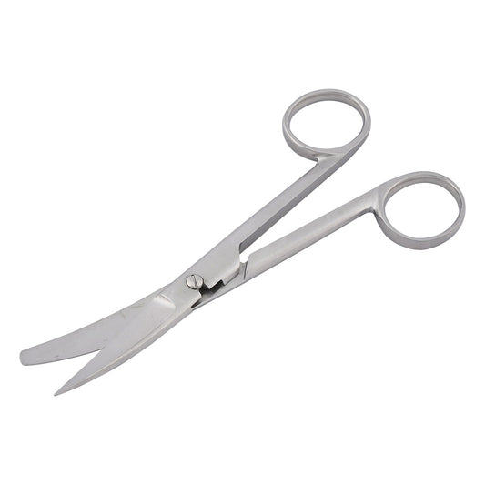 外科剪刀（ハズシ・エコノミータイプ）　片尖　曲　E221-306 1本