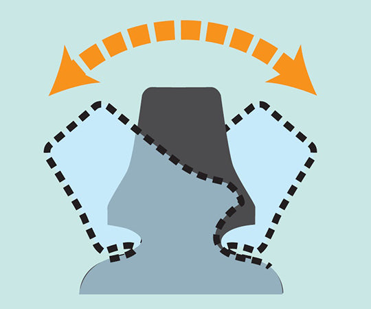 Karugamo 4-point walking stick, stainless color, WB3826, 1 piece