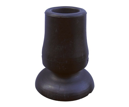 Replacement rubber for walking sticks, 16mm DX, black, WB3341, 1 piece