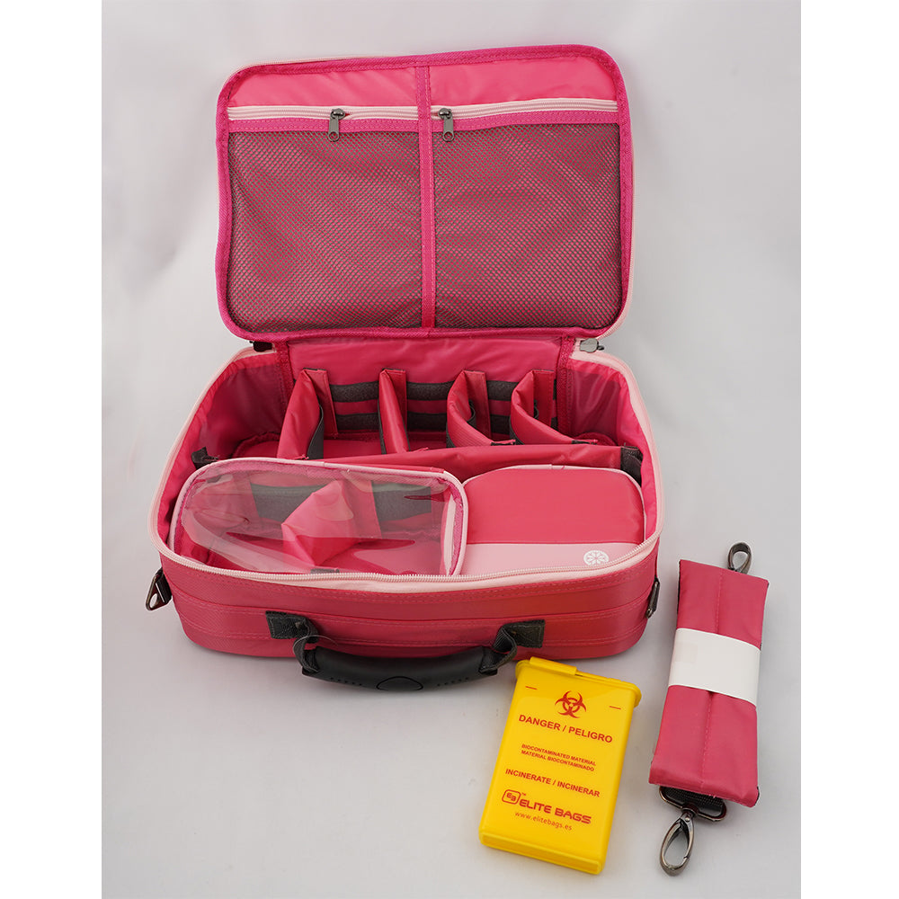 訪問看護用バッグ コミュニティーズ ピンク　EB01.009 1個