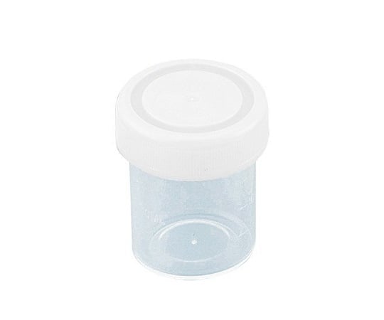 標本容器 20mL フタ白 1箱（100個入） 1箱(100個入)